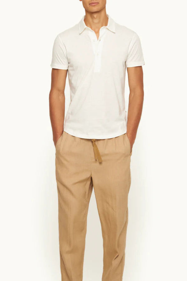 Sebastian Cotton Silk Thasos Beach Polo