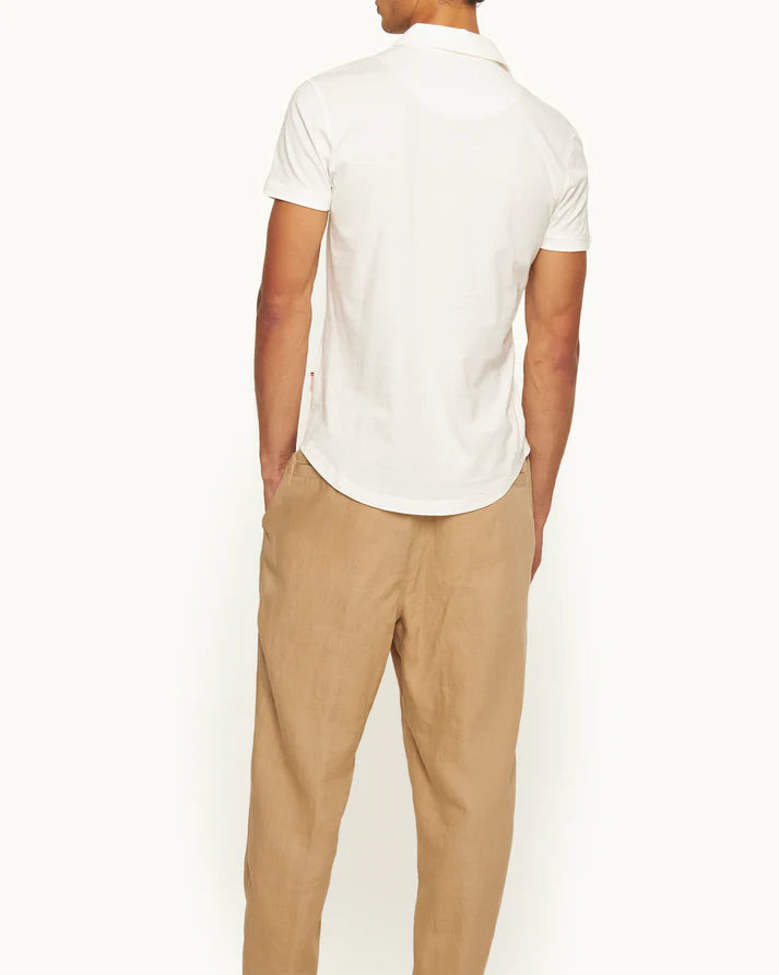Sebastian Cotton Silk Thasos Beach Polo