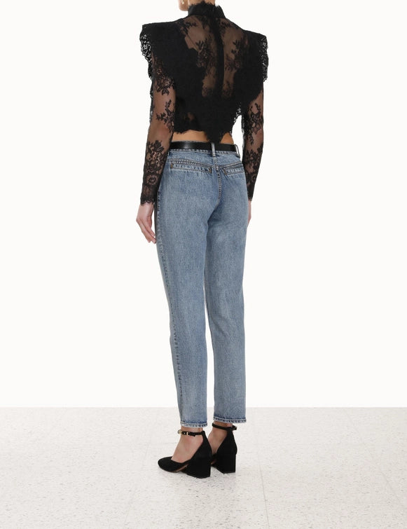 Sensory Lace Bodice Top