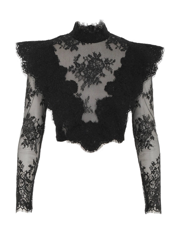 Sensory Lace Bodice Top