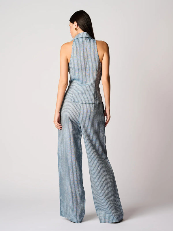 Alina Pant Blue Stripe