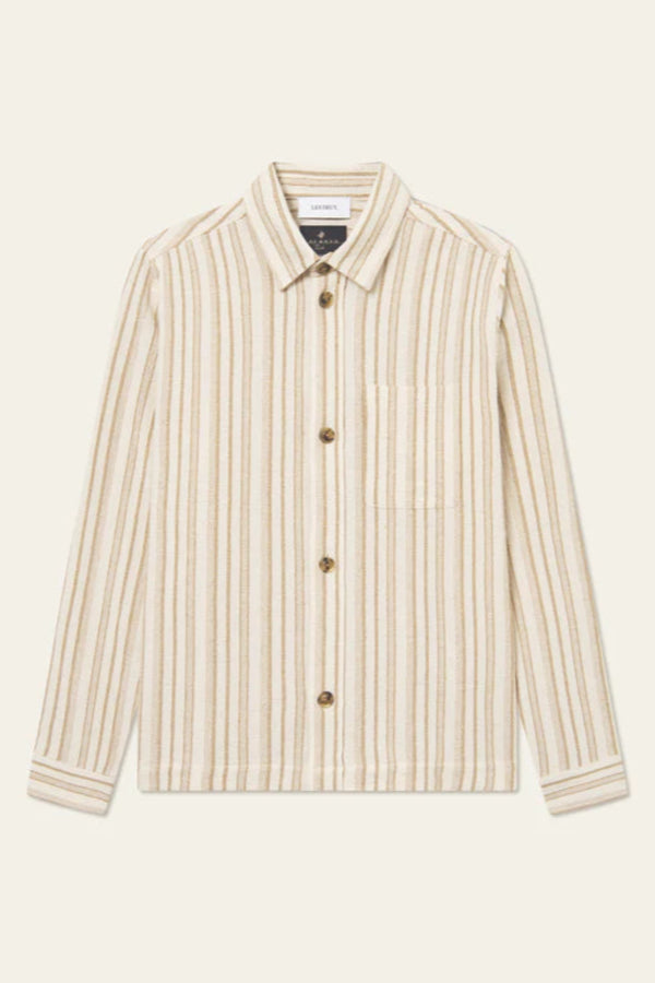 Shane Stripe Cotton Overshirt
