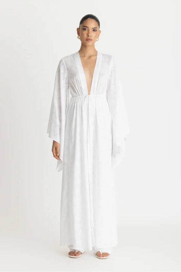 Sirene Kimono Ondas Blanc