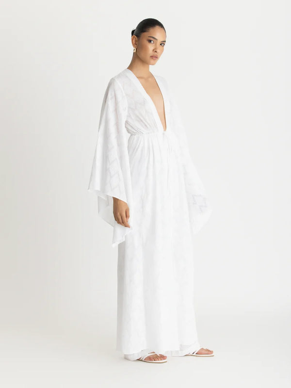 Sirene Kimono Ondas Blanc
