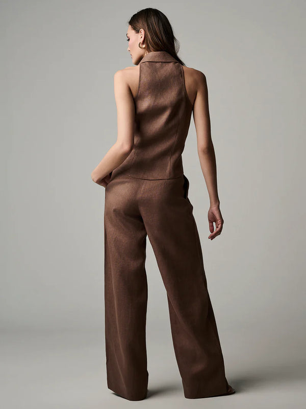 Sloan Vest Chocolate