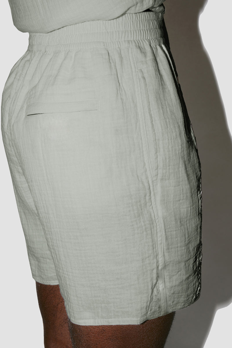 Smooth Steve Lounge Shorts Angel Weave Khaki