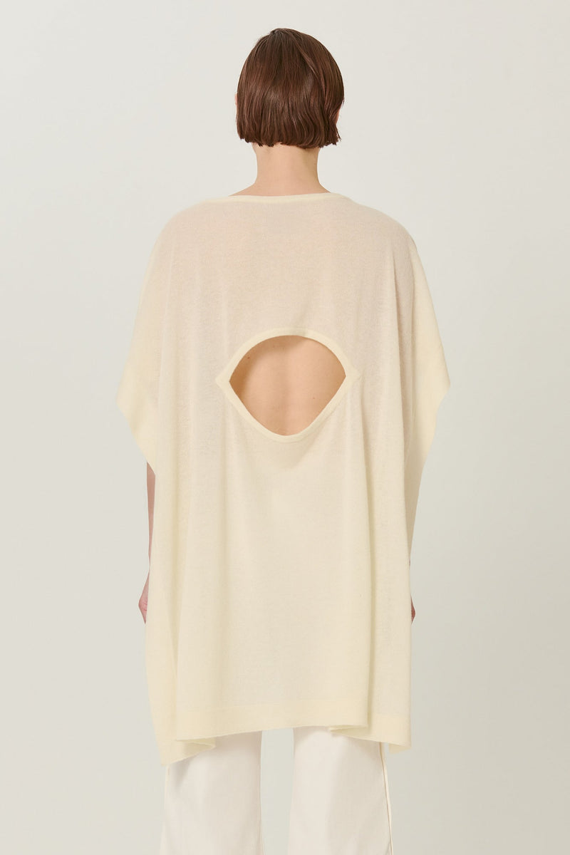 Two Ways Poncho Cardi Ivory