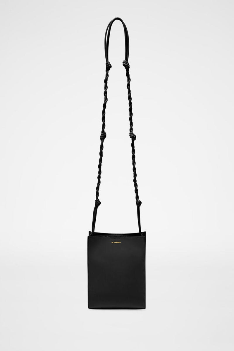 Tangle Small Leather Bag Black
