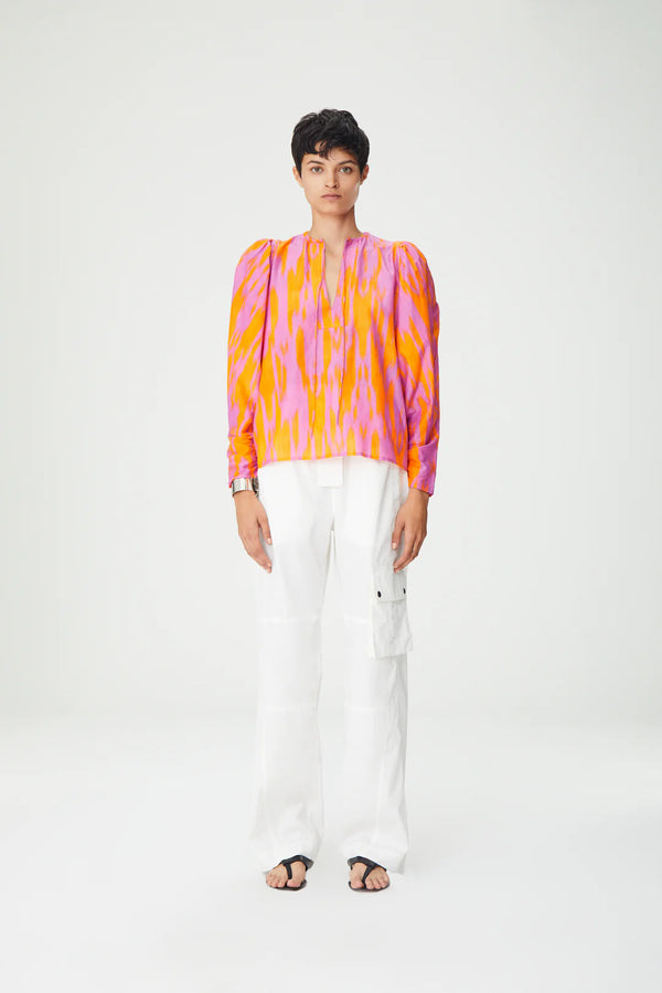 MARIA CHER Tartagal Cora Blouse WOMEN'S TOPS Faena, Curio, Miami, Summer Collection