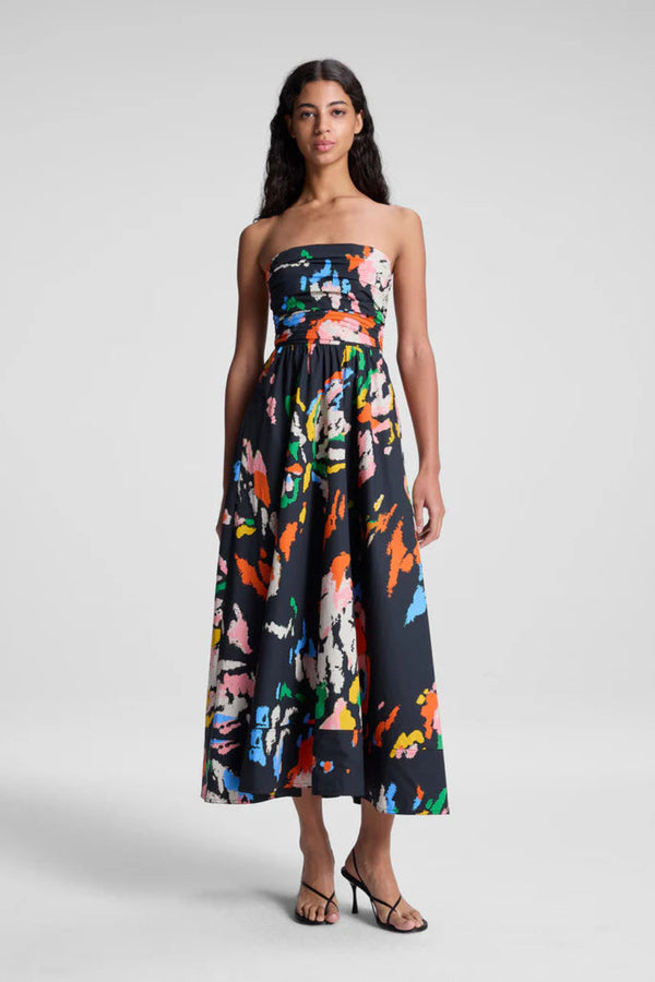 Tate Dress Black Multi