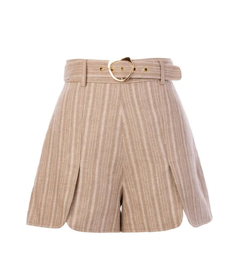 Tessa Short Tawny Stripe