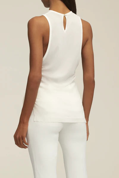 Relaxed Fit Tank White