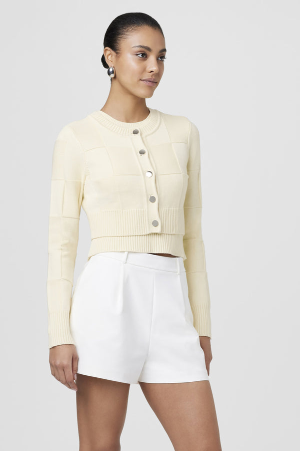 Kathy Cardigan Butter Yellow