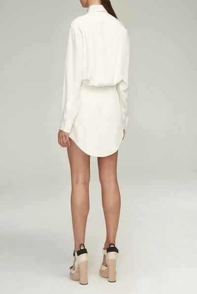 The Vera Shirtdress White (Final Sale)