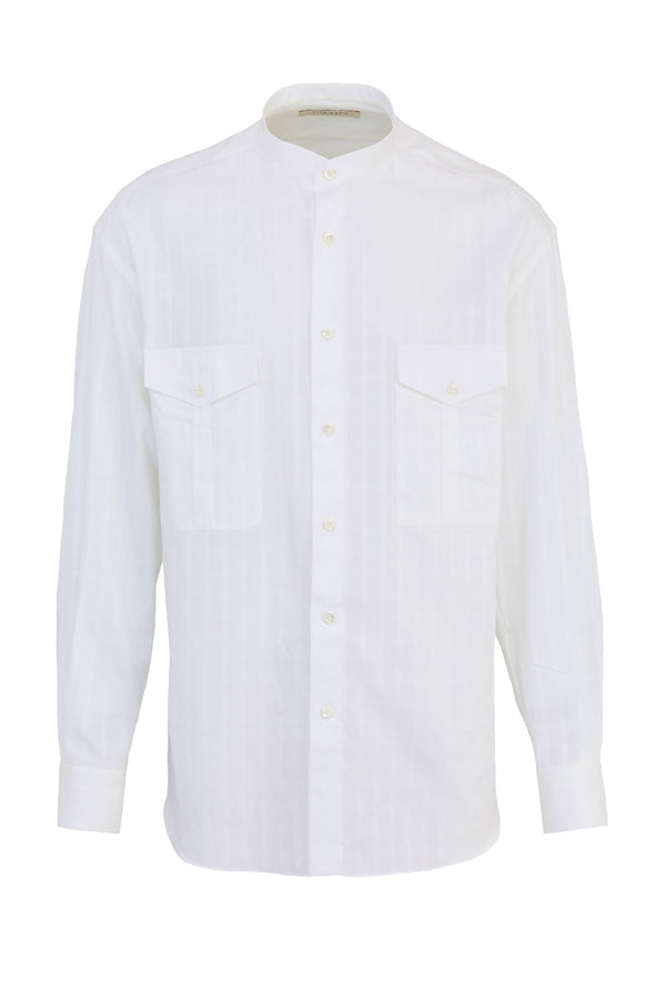 The Livio Heritage Shirt White Check