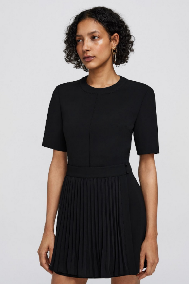 Tyra S-S Wrap Mini Dress
