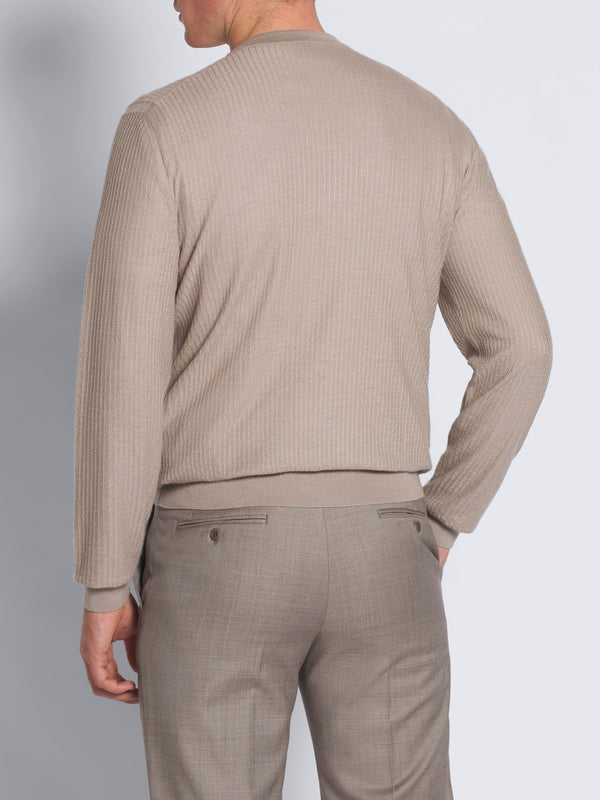Crew Neck Sweater Beige