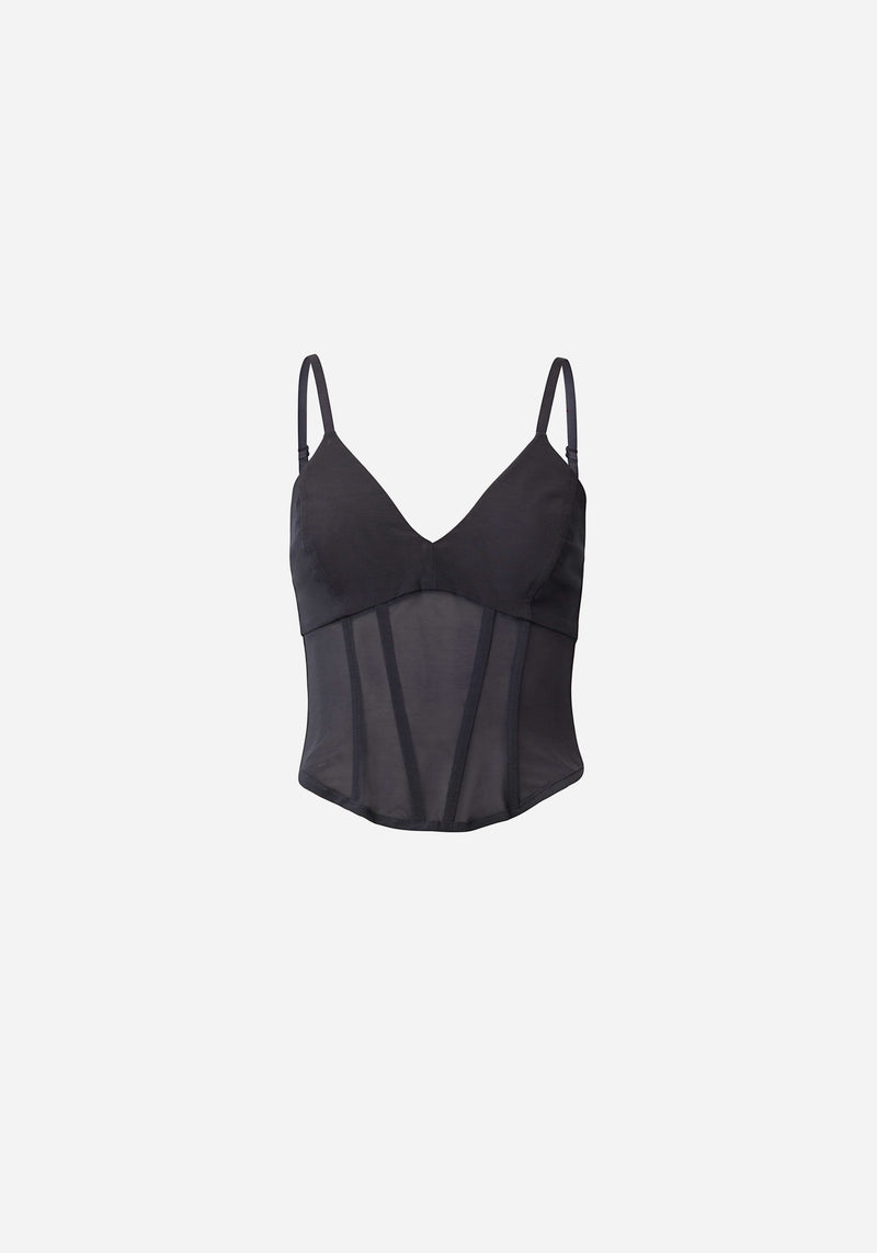 Omega Bustier Black