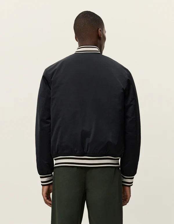 Varsity Tech Jacket Black