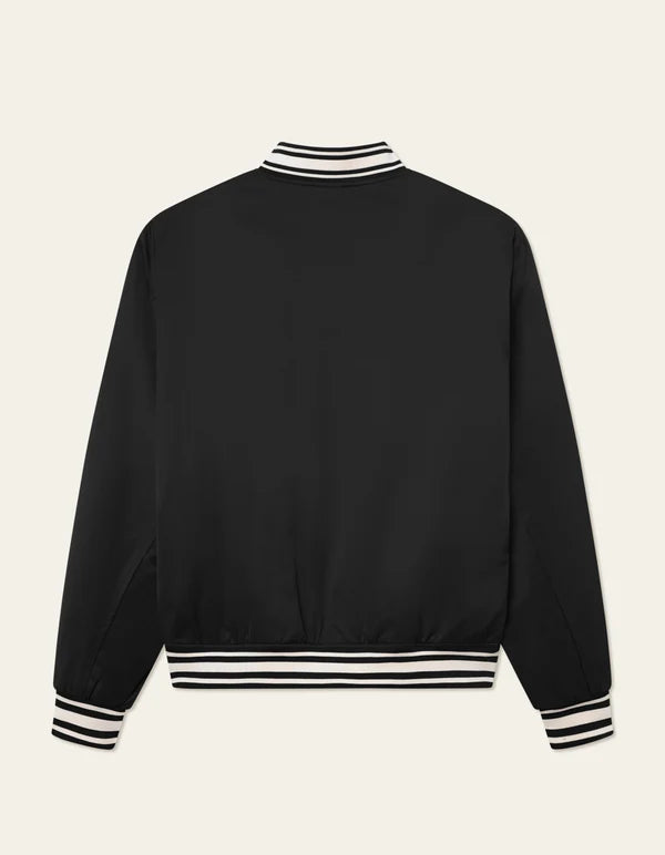 Varsity Tech Jacket Black – CURIO at Faena Bazaar