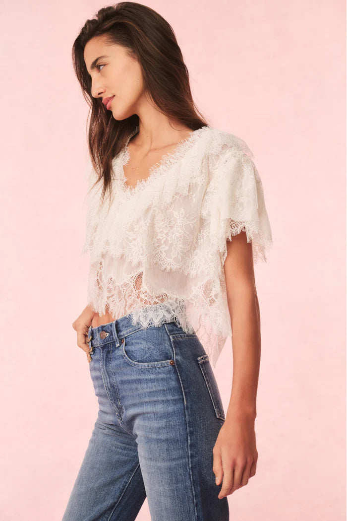 Vienne Top Ivory