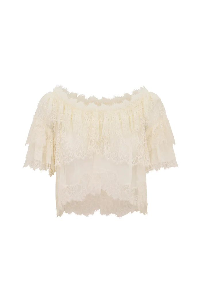 Vienne Top Ivory