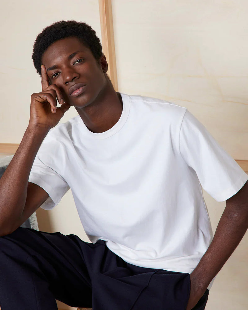 Benny SS Cotton Tee White