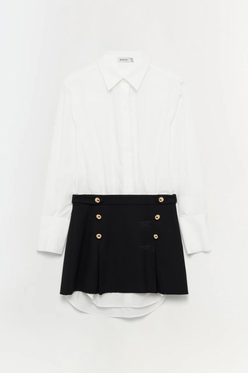 Warren Shirt Mini Dress Combo