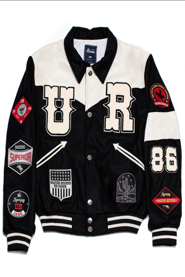 White River Varsity Jacket UNITED RIVERS