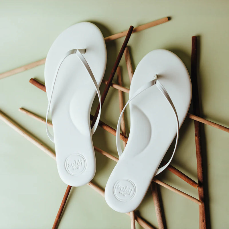 Indie White Sandal