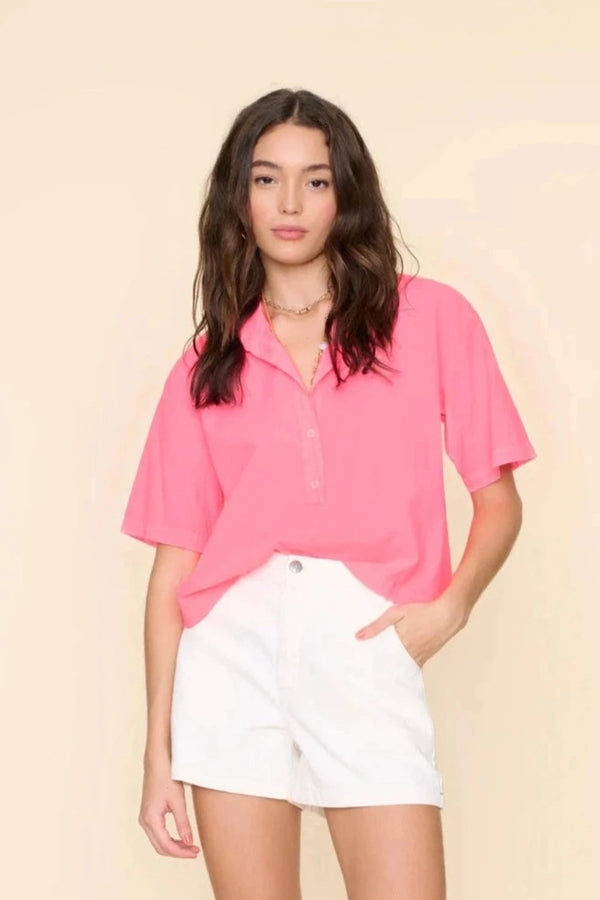 Ansel Top Neon Pink