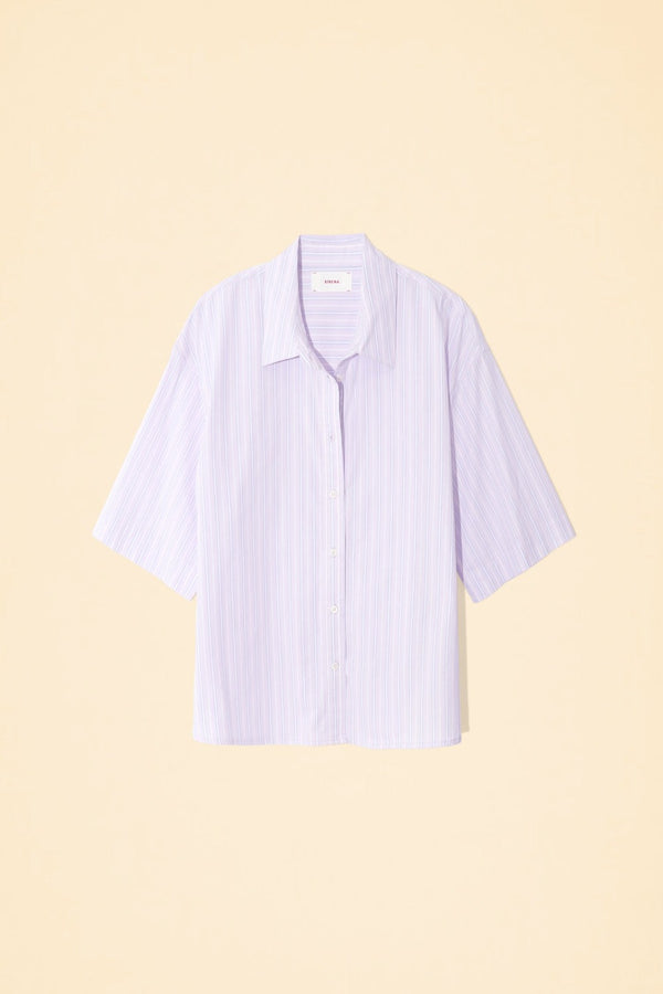 Gracie Shirt Lilac Stripe