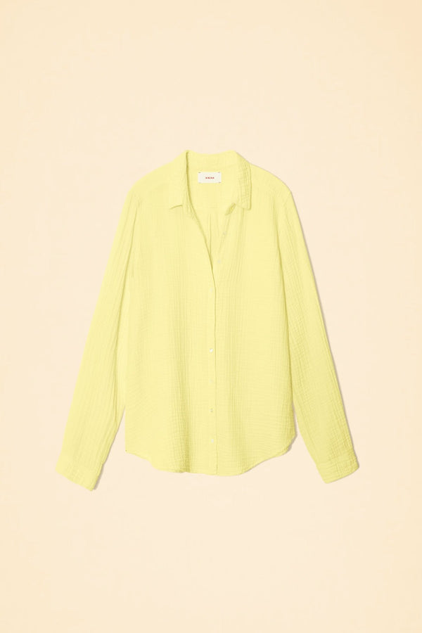 Scout Shirt Pale Yellow (Final Sale)
