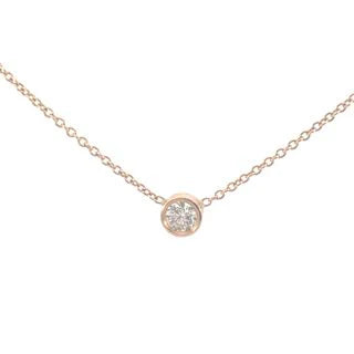 RG Bezeled Diamond Necklace