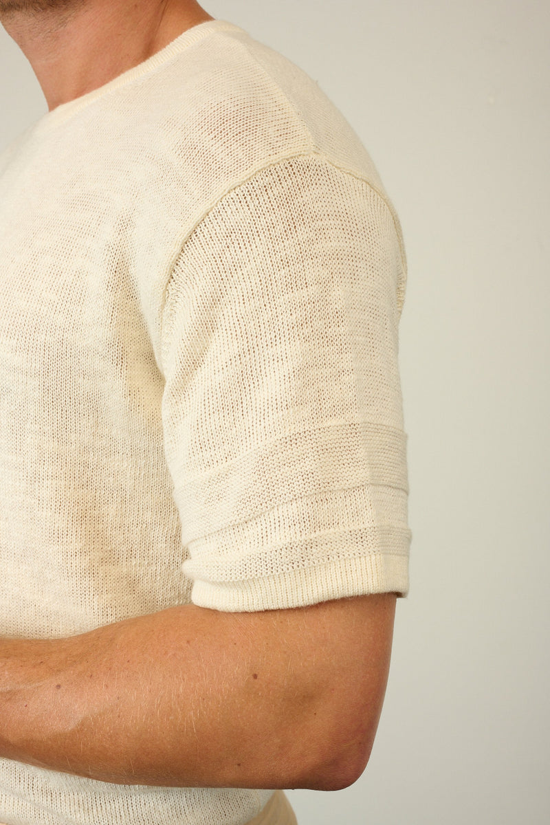 Yucatan T-Shirt Knitted Off White