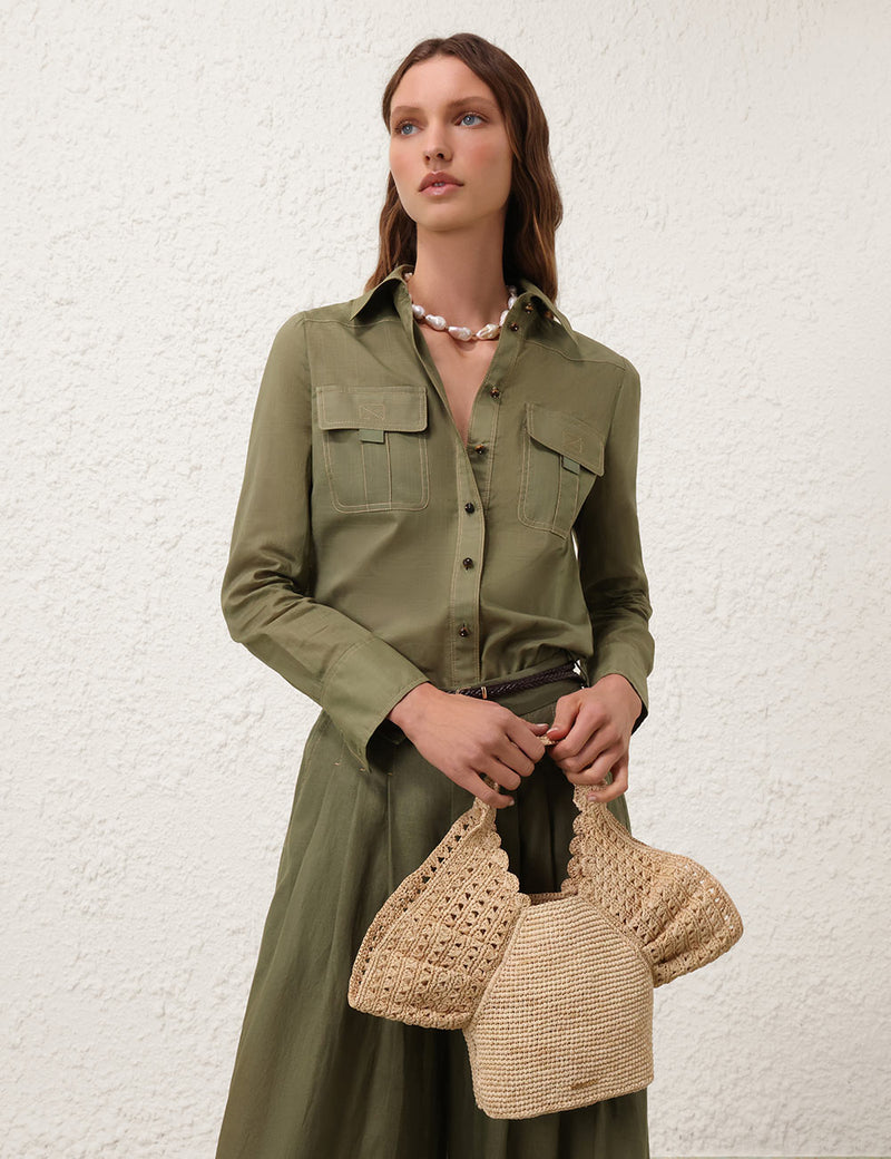 Raffia Tote