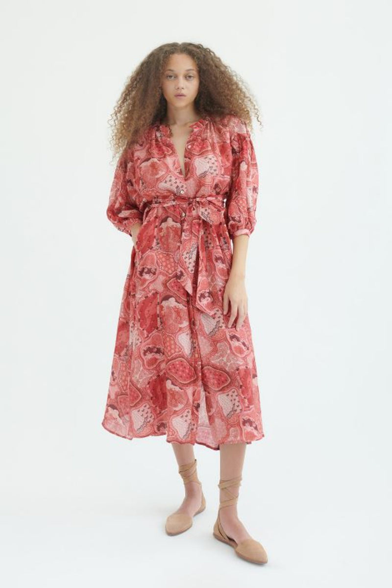 Ziggy Maxi Dress Soumy Pink
