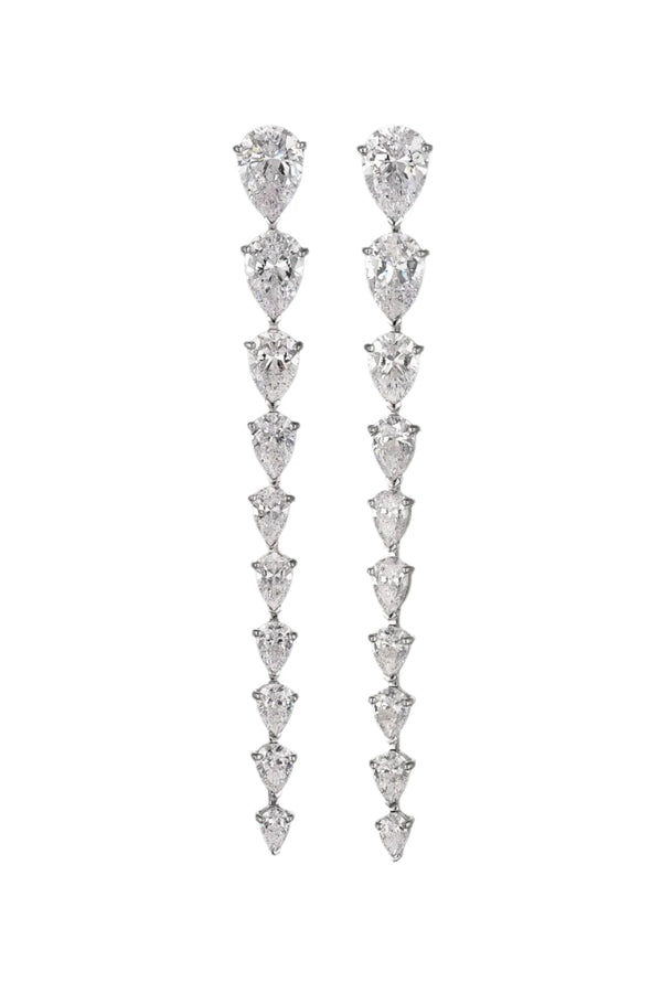 Diamond Nova Earrings WG