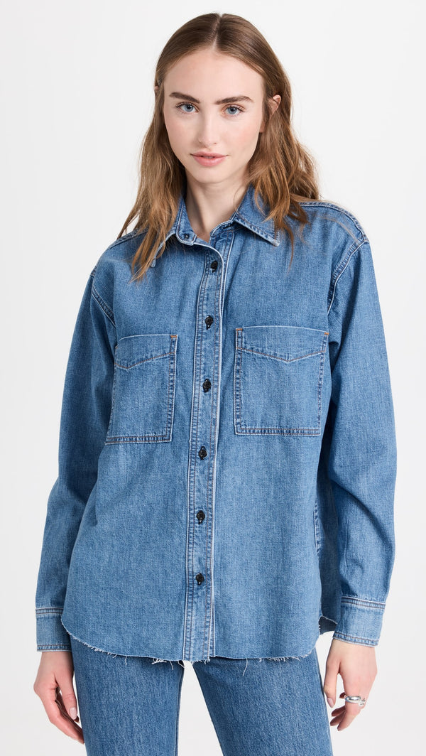 Oversized Denim Shirt Palm Canyon
