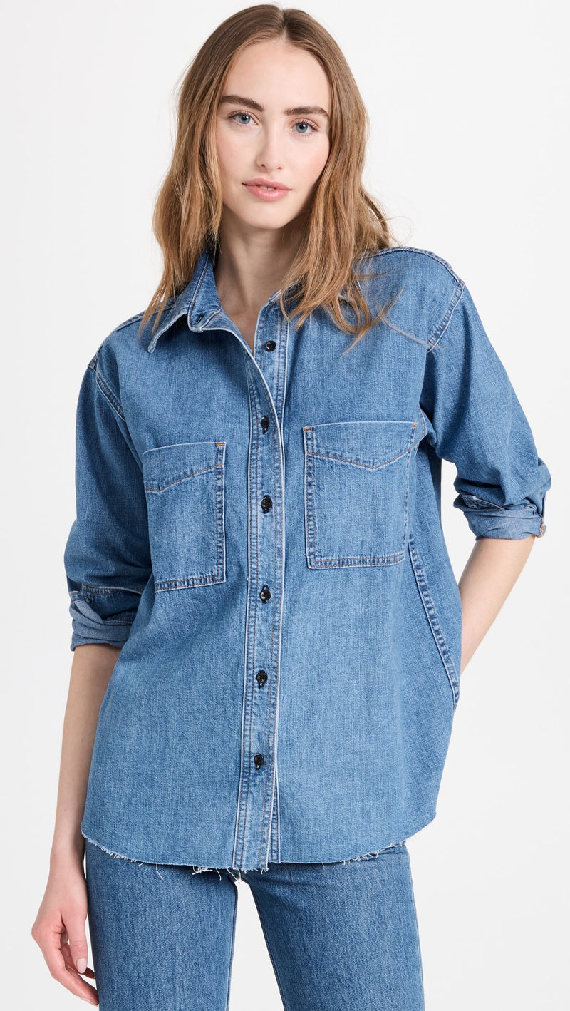 Oversized Denim Shirt Palm Canyon