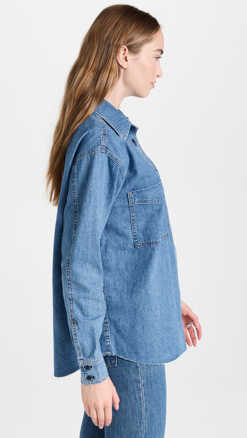 Oversized Denim Shirt Palm Canyon