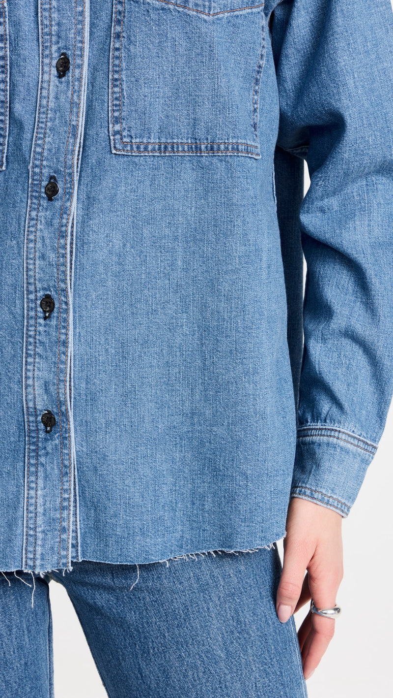 Oversized Denim Shirt Palm Canyon