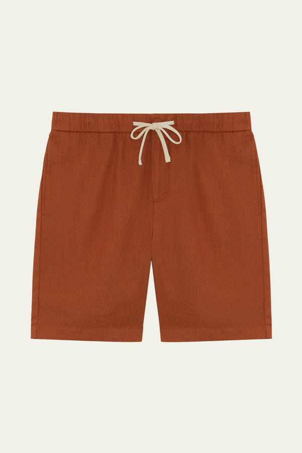 Felipe Twill Linen Shorts