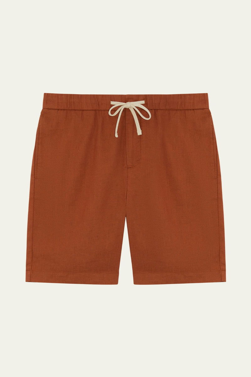 Felipe Twill Linen Shorts