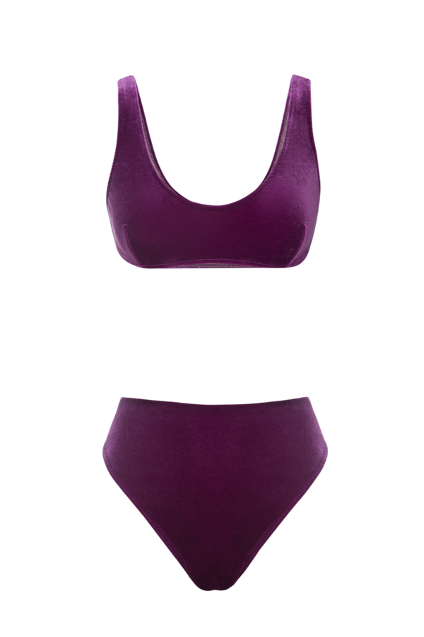 Must Bikini Purple Velvet