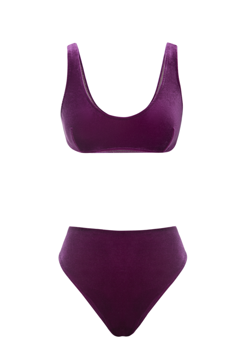 Must Bikini Purple Velvet