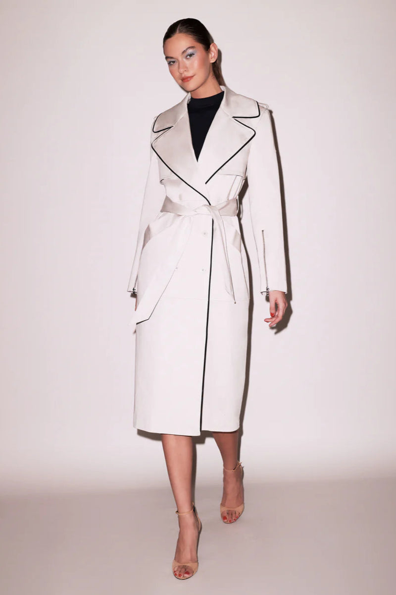 Biscotti Twill Trench