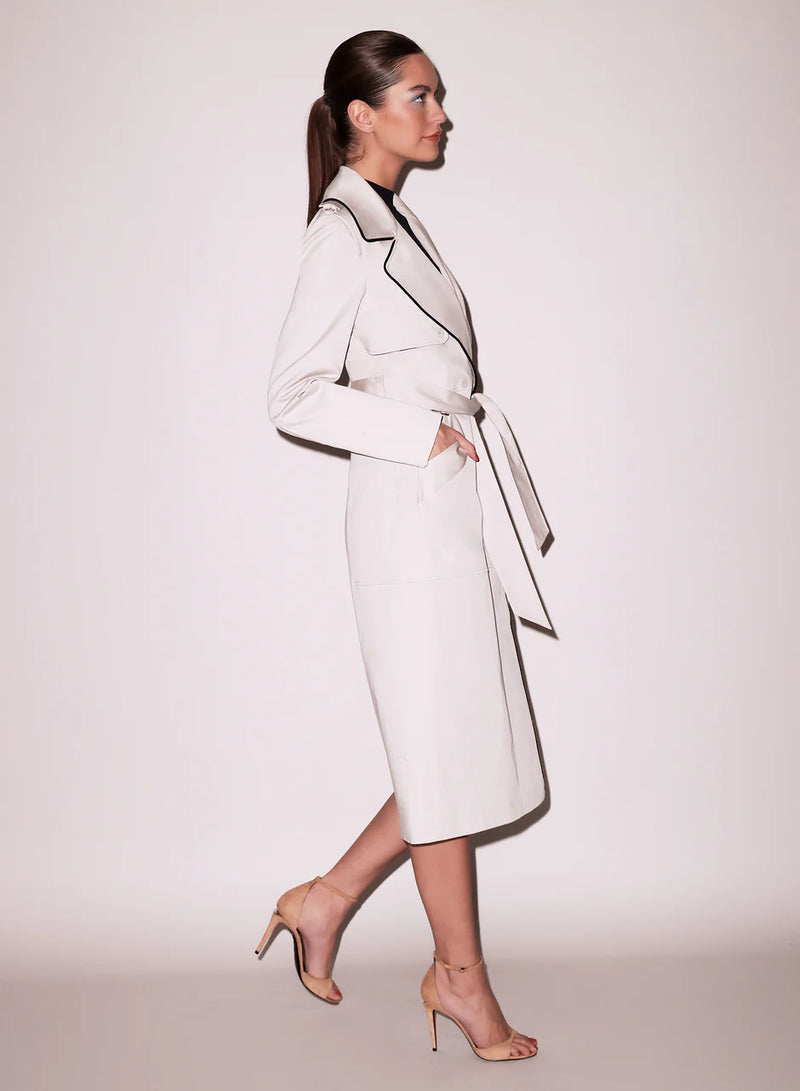 Biscotti Twill Trench