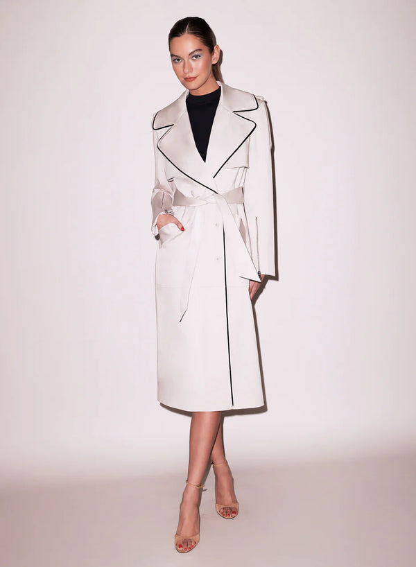 Biscotti Twill Trench