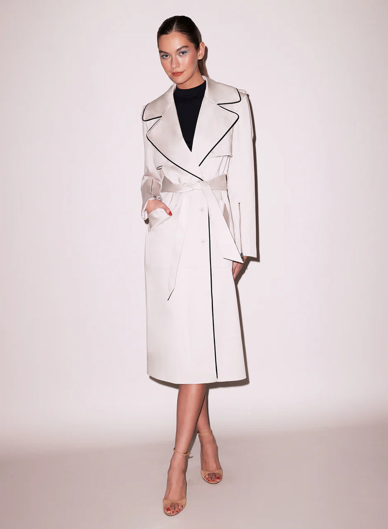 Biscotti Twill Trench